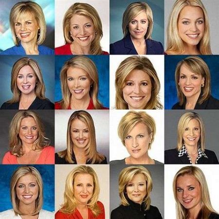 Blonde women on-air talent at Fox News in 2016