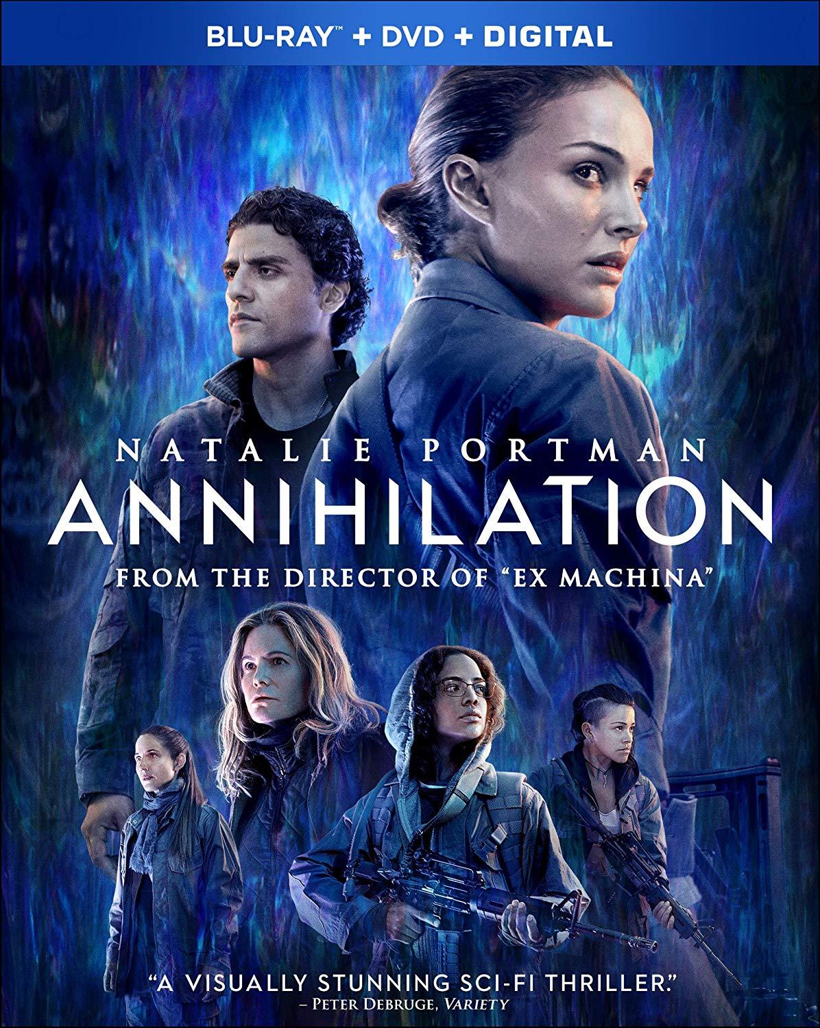 ANNIHILATION A NETFLIX ORIGINAL NOW AVAILABLE VIA DVD BLU RAY