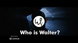 "Who is Walter?" promotional screenshot for Walter Presents