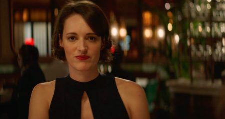 Fig. 1 Phoebe Waller-Bridge in a scene from Fleabag, series 2, ep. 1.