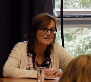 Keynote speaker Jeanette Steemers adressing policy and production encounters around children’s 'television' and diversity