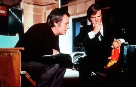 Fig 3: A scene from the rare cross-over/team-up two-parter Nightmare at Nutwood for The Persuaders! and The Adventures of Rupert Bear [xi]Fig 3: A scene from the rare cross-over/team-up two-parter Nightmare at Nutwood for The Persuaders! and The Adventures of Rupert Bear [xi]