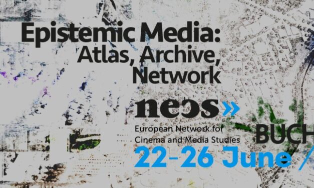 CfP: NECS 2022 conference “Epistemic Media: Atlas, Archive, Network”. June 22-26, 2022 @ Bucharest National University of Theatre and Film (RO). Deadline: Jan 31, 2022.